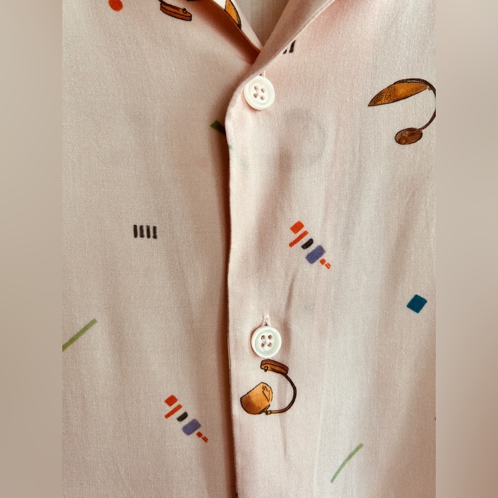 Relaxed fit short sleeve Zara button up - Picture 3 of 4